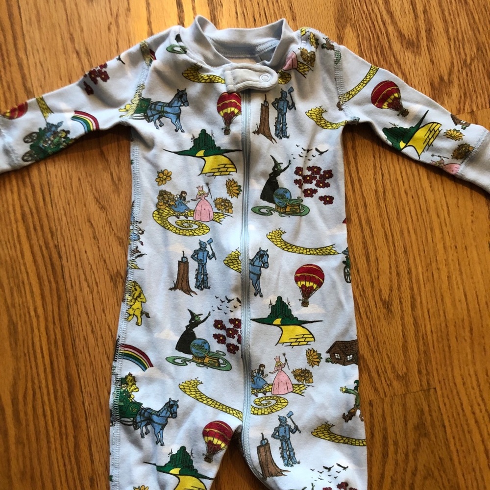 Hanna Andersson Wizard of Oz footless pajamas